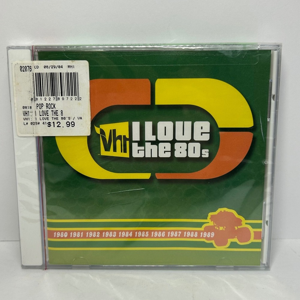 VH1 I Love The 80s Pop Rock Compilation CD Rhino Records 2004 New Sealed